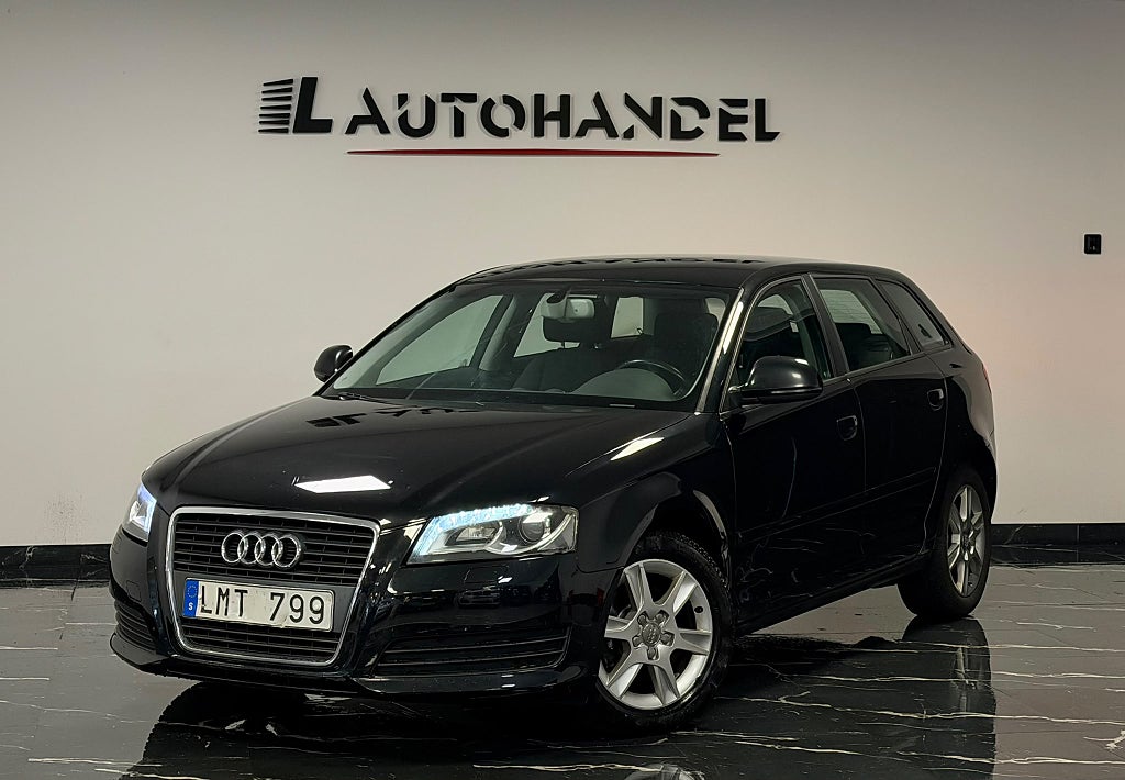 Audi A3 Sportback 1.6 TDI Nybesiktigad 105Hk