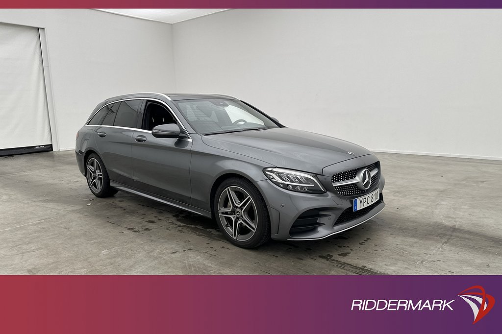 Mercedes-Benz C 220 T d 194hk AMG Pano Cockpit Värm Drag