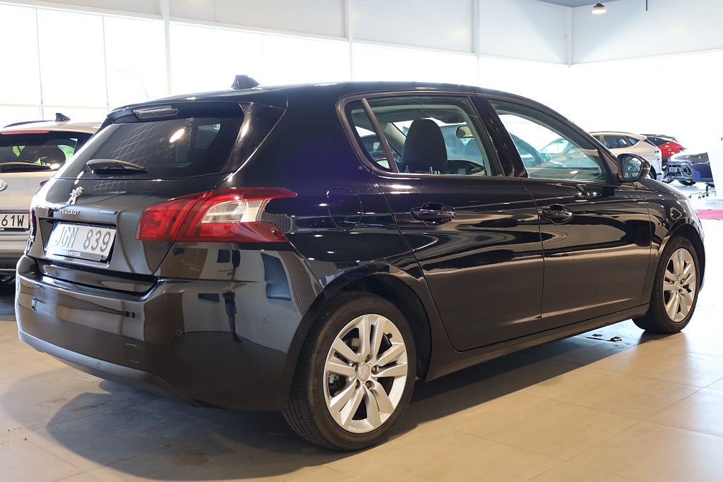 Peugeot 308 1,6 THP 125hk Active 5D Panorama Navi Blåtand