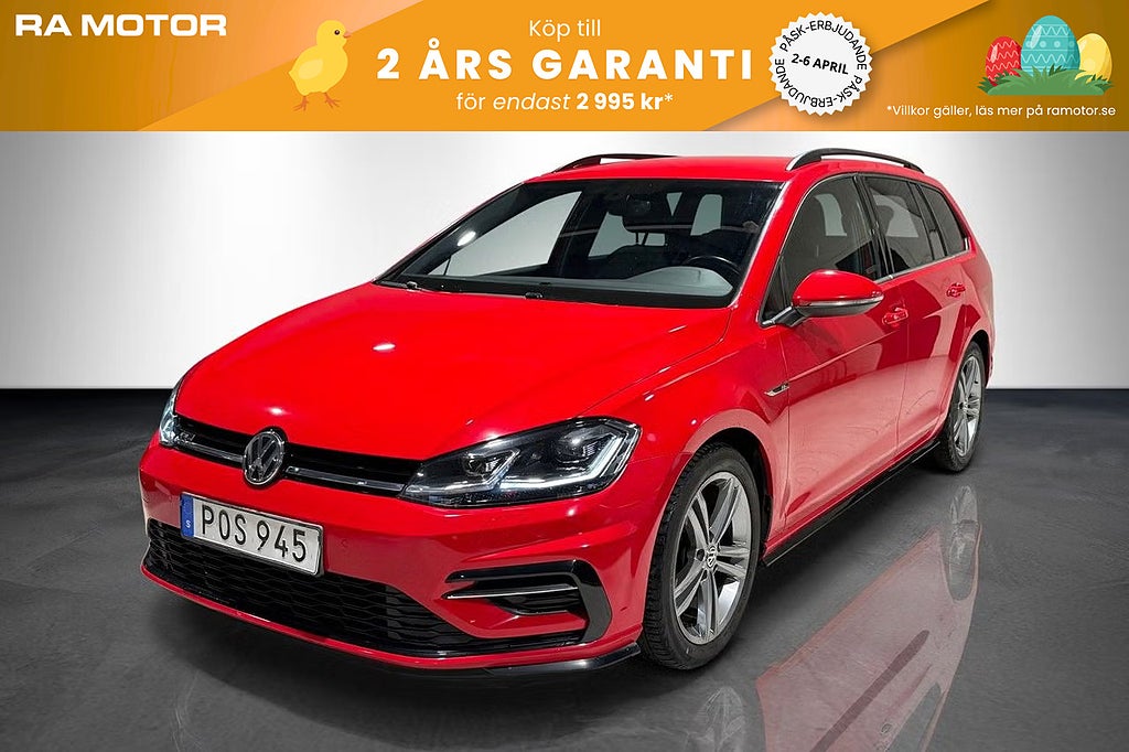 Volkswagen Golf SC 1.5 TSI 150hk DSG R-Line | Pluspaket | 2019