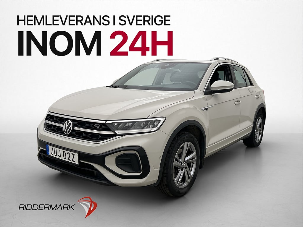 Volkswagen T-Roc 2.0 4M R-Line Kamera Värmare CarPlay MOMS