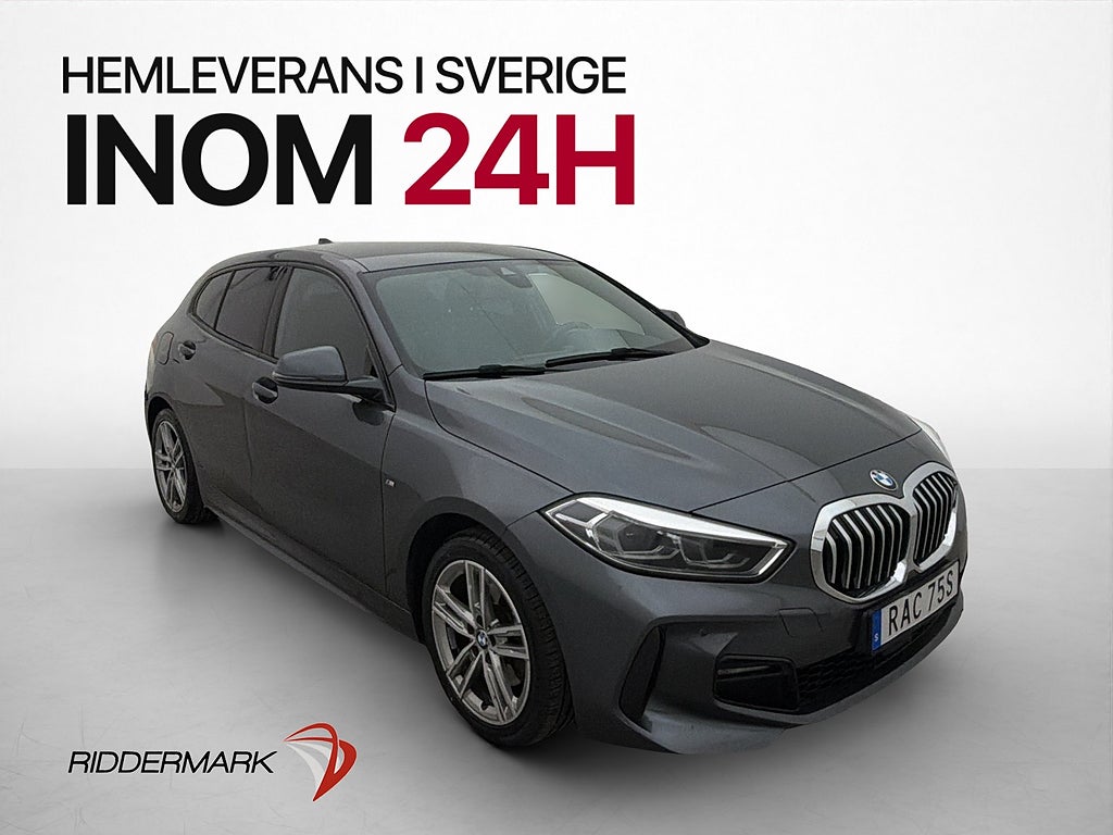 BMW 118I 140hk M Sport HiFi Sensorer Rattvärme Farthållare