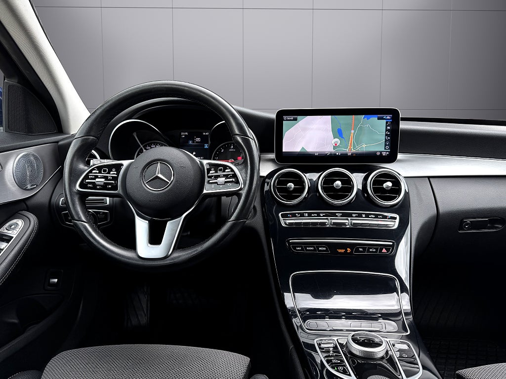 Mercedes-Benz C 200 T d 9G-Tronic Avantgarde/Värmare/19"Tums-Ny servad - miniatyr 12