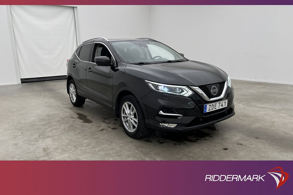 Nissan Qashqai 1.5 dCi 110hk Tekna Pano 360° Navi Halvskinn