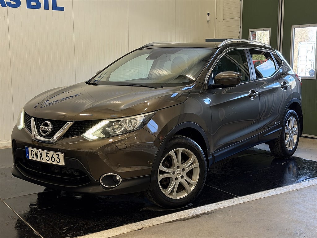 Nissan Qashqai 1.2 DIG-T XTRONIC-CVT 115hk|Pano|Navi|
