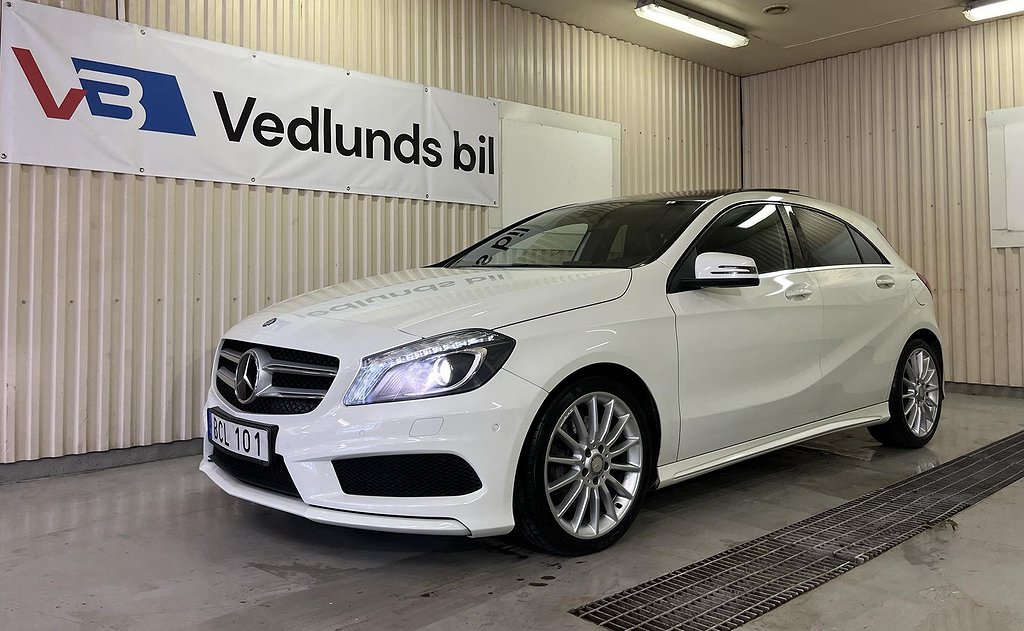 Mercedes-Benz A 220 CDI 7GDCT AMG Sport Pano Kamera En ägare