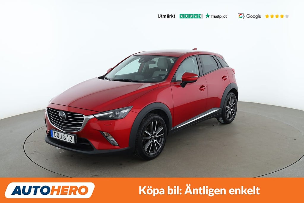 Mazda CX-3 2.0 SKYACTIV-G AWD / Bose, Skinn, Drag