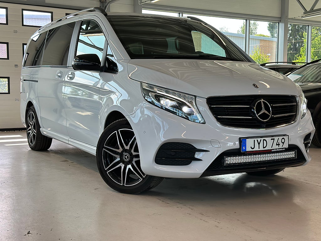 Mercedes-Benz V 250d 4MATIC 3.2t 7G- Plus Avantga, AMG Eu 6 7-sits 190 hk
