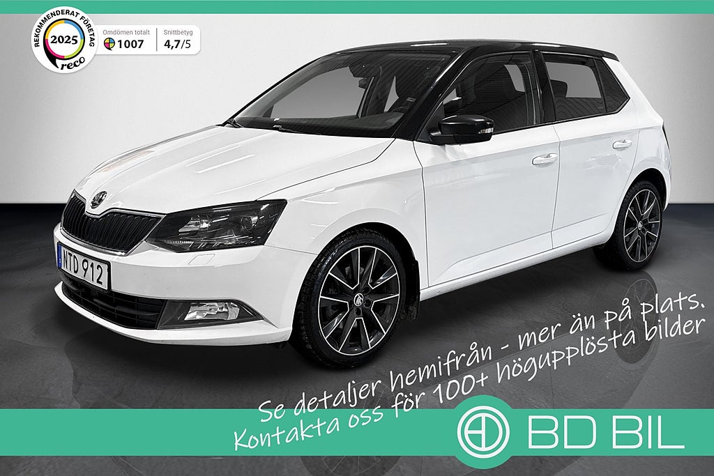 Skoda Fabia 1.2 TSI ELEGANCE 0,48 l/MIL SKATT 360:- 