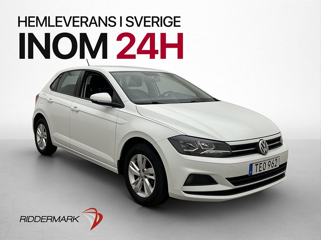 Volkswagen Polo 1.0 TSI 95hk Bluetooth  0.46 l/mil MOMS