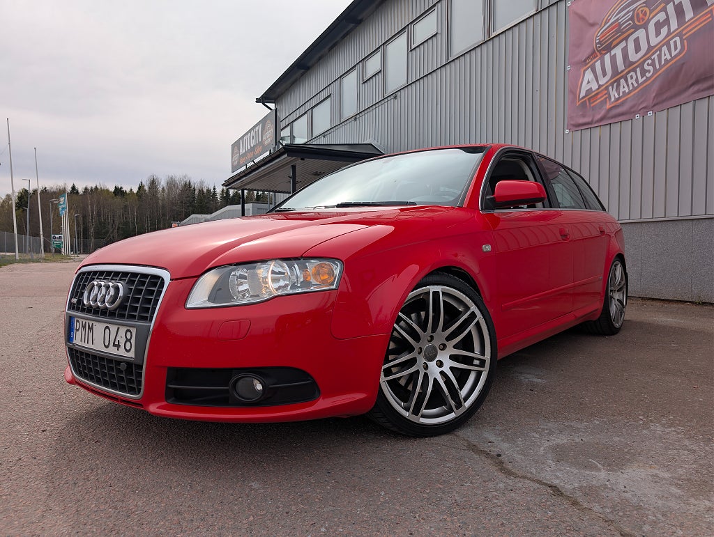 Audi A4 Avant 2.0 TFSI quattro, S-Line,optimerad.nybesiktad