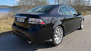 Saab 9-3 Aero Turbo4 var de sista exemplaren som tillverkades i Trollhättan. Foto: Bilweb Auction