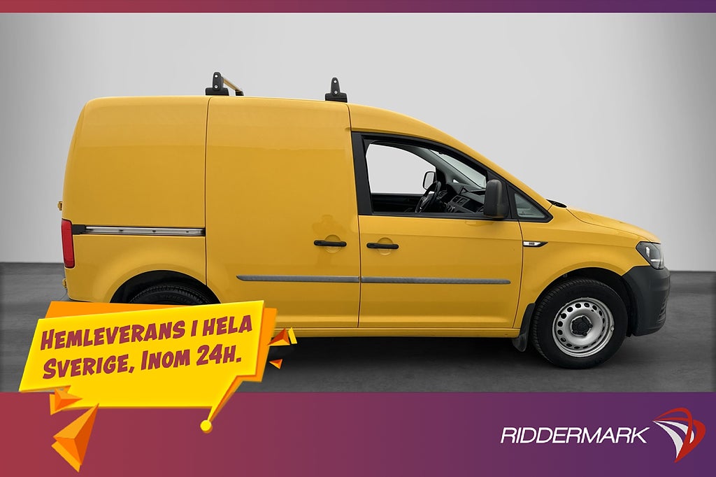 Volkswagen Caddy 2.0TDI Värmare Dragkrok V-inredd 1-Ägare