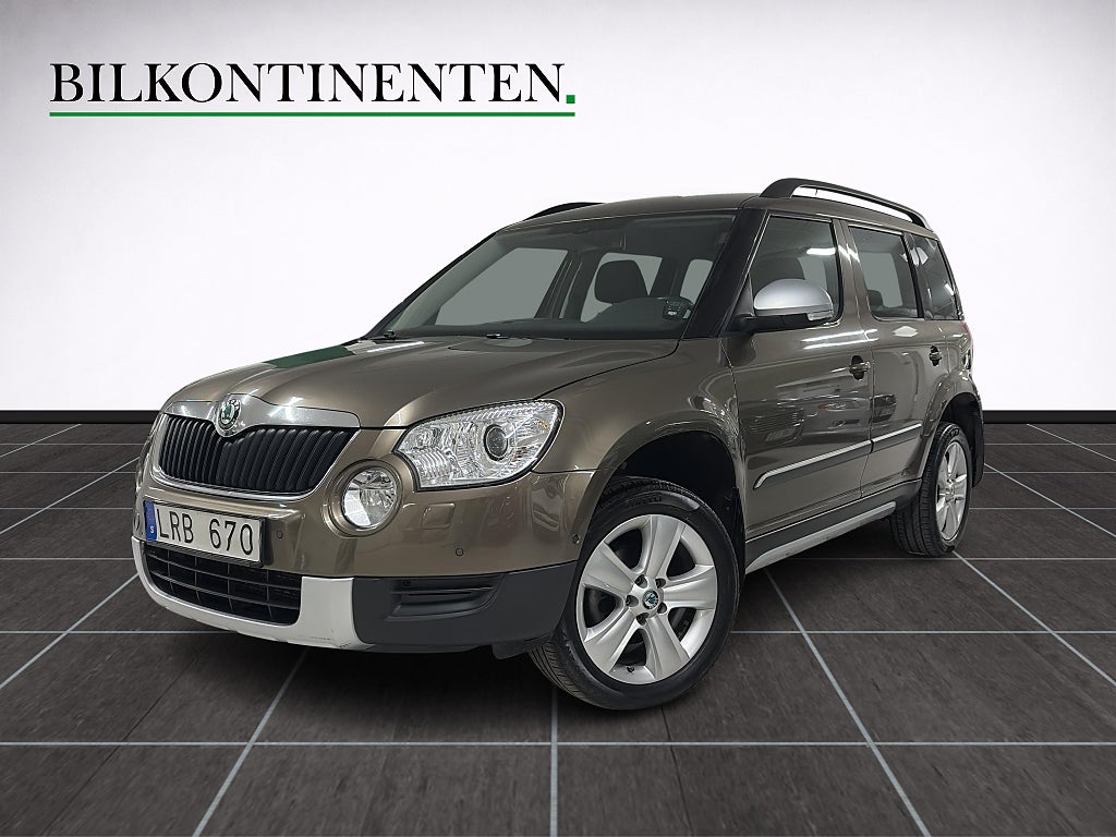 Skoda Yeti 1.8 TSI 160hk 4x4 Experience M&K-Värmare Navi Drag