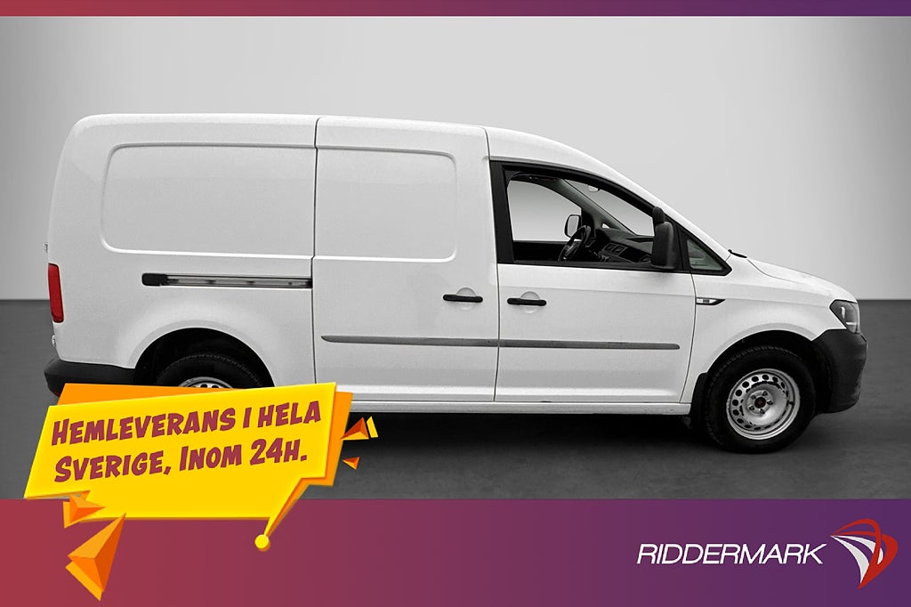 Volkswagen Caddy Maxi 2.0TDI Värmare Dragkrok PDC Moms