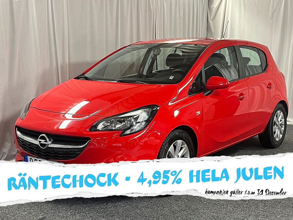 Opel Corsa 5-dörrar Automat låga mil (455mil) Rattvärme