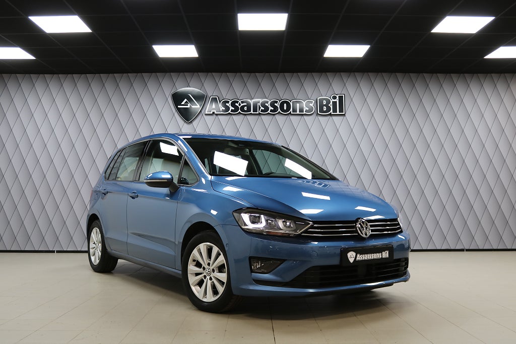 Volkswagen Golf Sportsvan 1.2 TSI  B-kamera Värmare Metallic