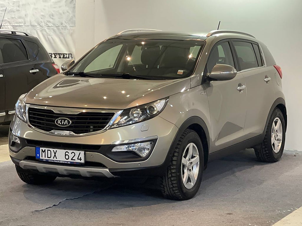 Kia Sportage 2.0 CRDI AWD EX 4WD AUTOMAT PANORAMAGLASTAK DRAG 