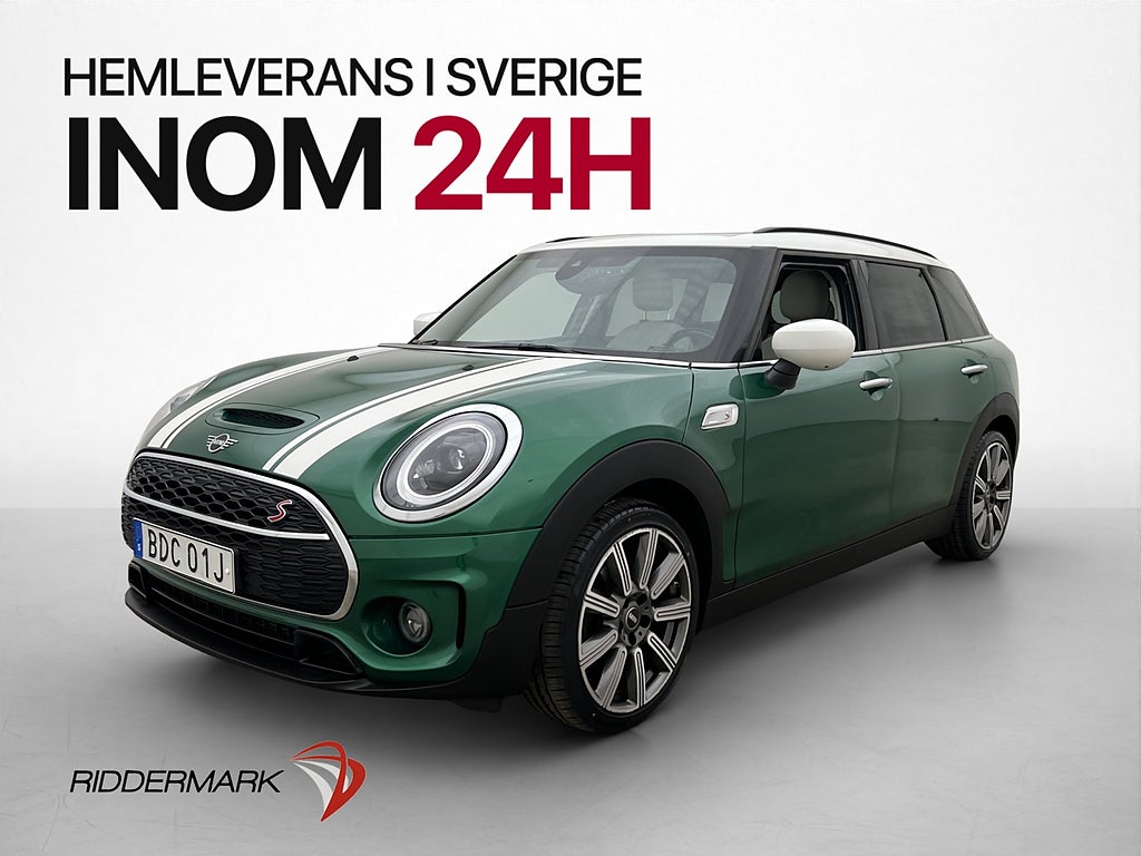 MINI Cooper S S Clubman 178hk Drag Navi Kamera