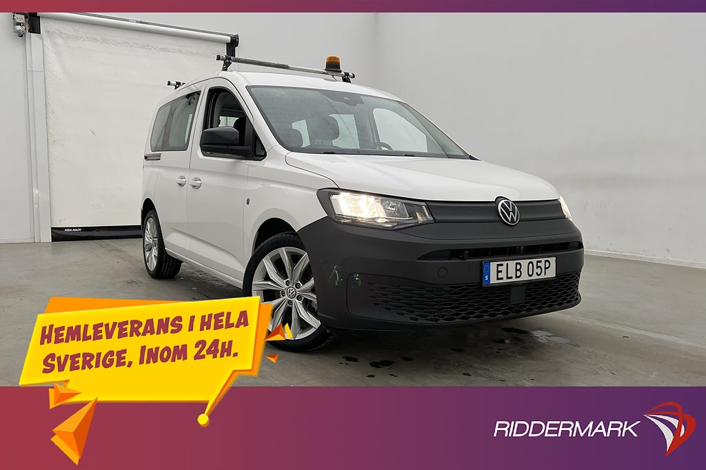 Volkswagen Caddy 1.5TSI Skinn PDC 5-Sits Moms 690MIL