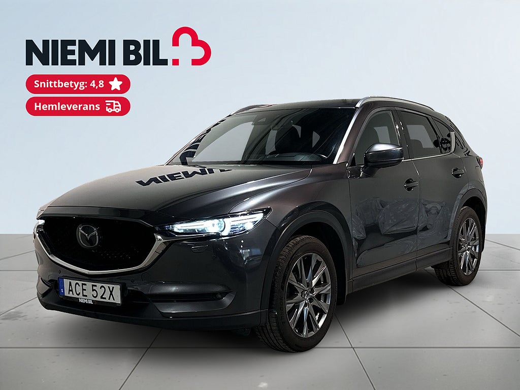 Mazda CX-5 2.5 Optimum 360° Drag Mvärm BOSE Skinn HuD GPS S/V-hjul