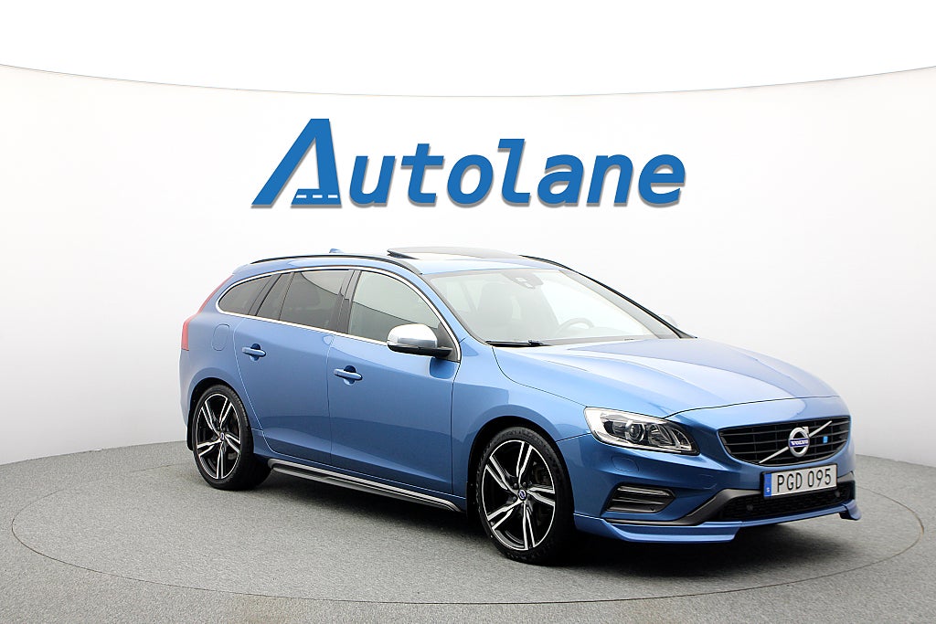 Volvo V60 D5 Polestar Optimering R-Design Taklucka, H/K, 233hk