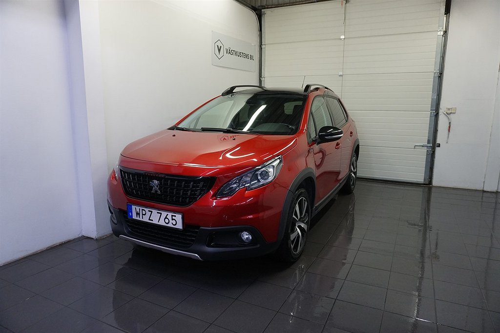 Peugeot 2008 1.2 PureTech, GT-Line, Pano 130hk