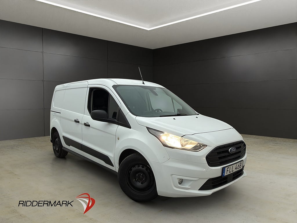 Ford Transit Connect LWB Värmare Drag B-Kamera CARPLAY Moms