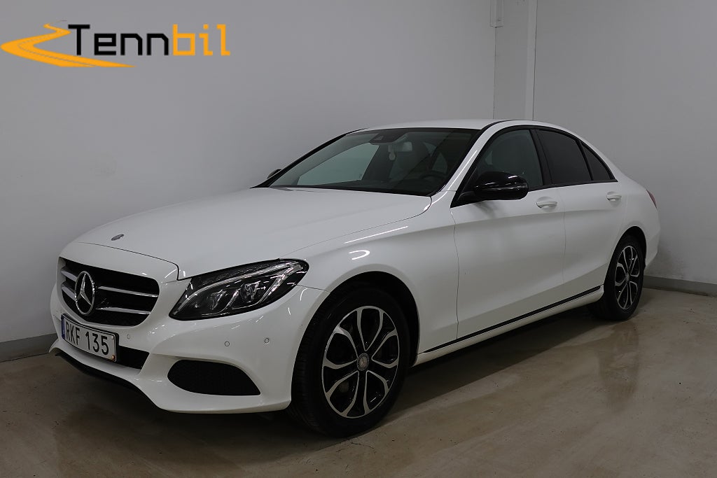 Mercedes-Benz C 200 d RED 7G-Tronic Plus  D-värmare Luftfjädring Nightp
