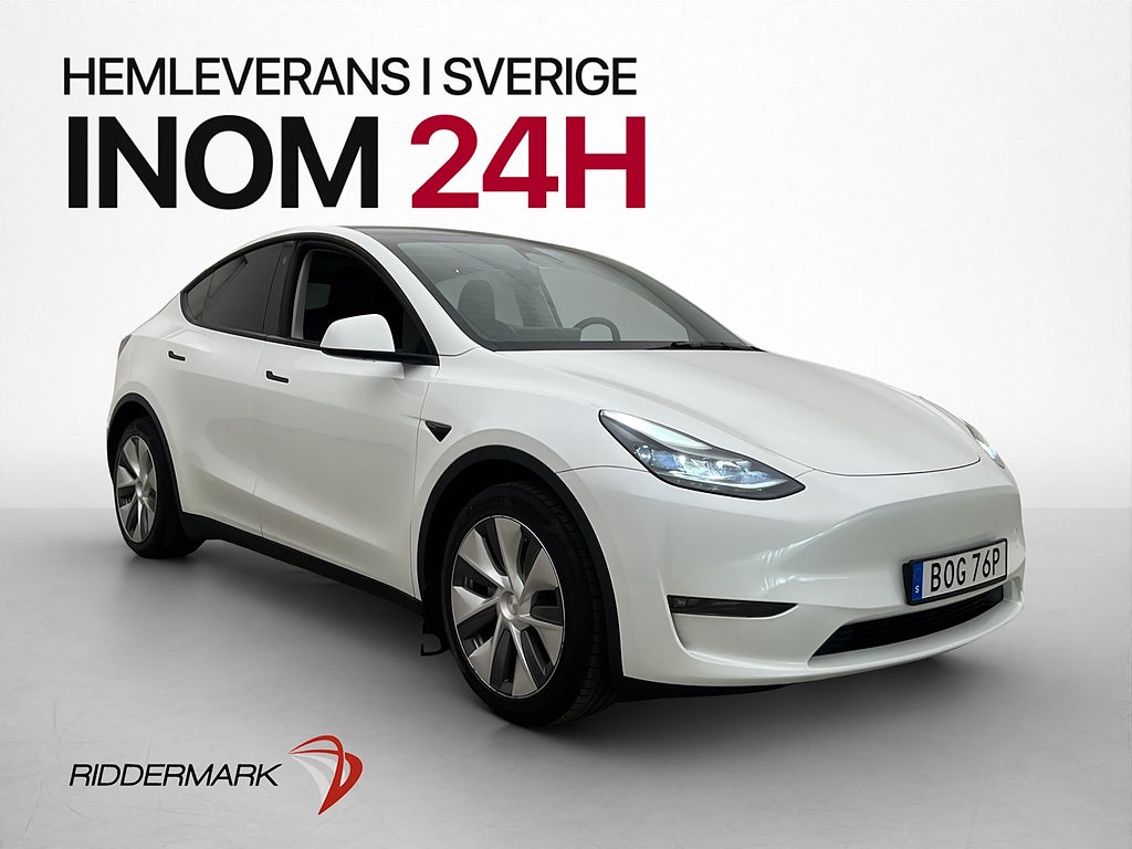 Tesla Model Y Long Range AWD 514hk Pano Värmepump AP MOMS