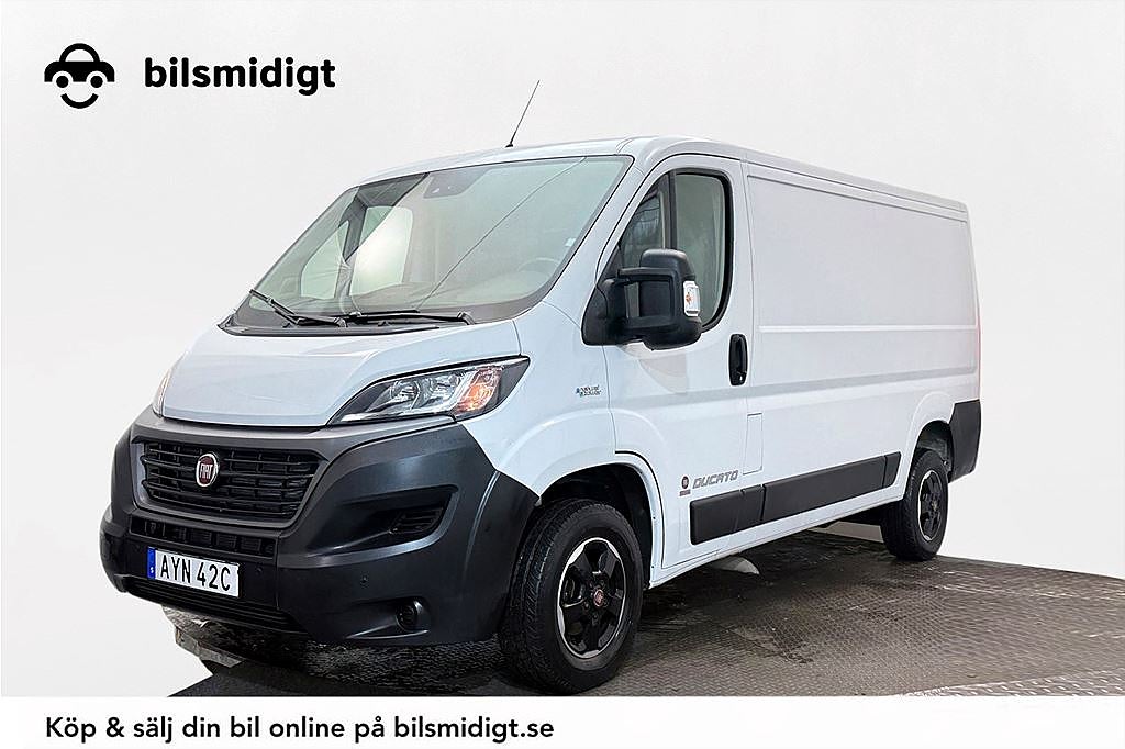 Fiat Ducato Skåpbil 35 3.0 CNG L2H1 Drag 3-sits Kamera P-Sens MOMS