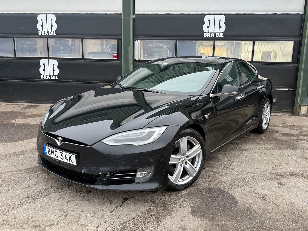 Tesla Model S 100D Panorama Momsbil Raven 