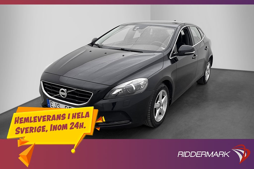 Volvo V40 D2 115hk Momentum VOC Värmare Kamera Dragkrok