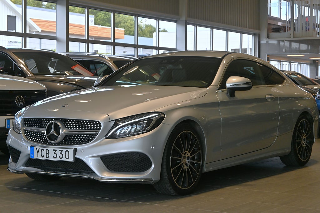 Mercedes-Benz C 220 d Coupé 170hk AMG Line 19" 