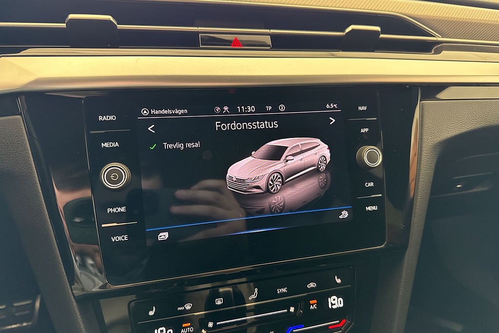 Volkswagen Arteon Shooting Brake 2.0 TDI 4Motion R-Line Drag Värmare Kame miniatyr 10