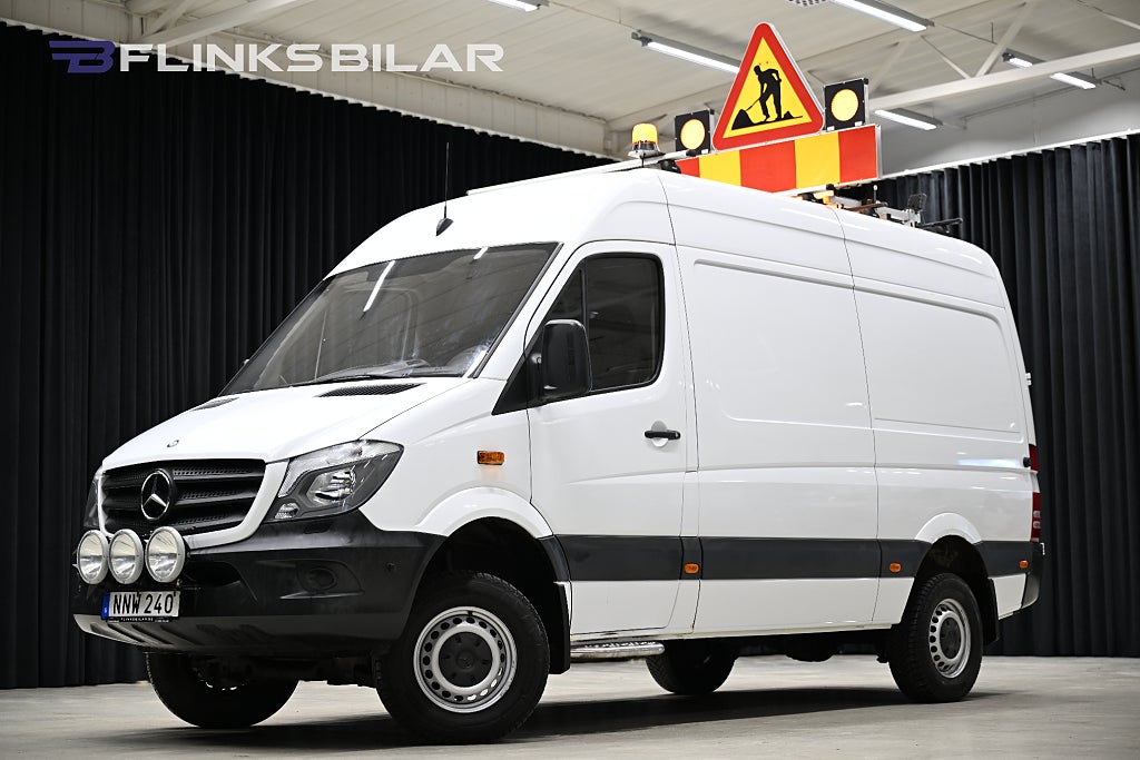Mercedes-Benz Sprinter 316 4MATIC 163HK Automat|Drag|Värmare|UppvärmtSkåp