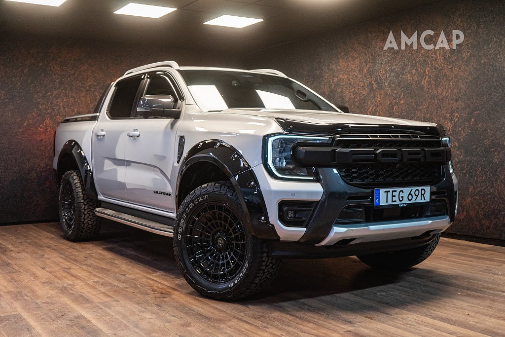 Ford Ranger 2.0 e-4WD Wildtrak | MOMS | Breddare | B&O | 5060kr/mån