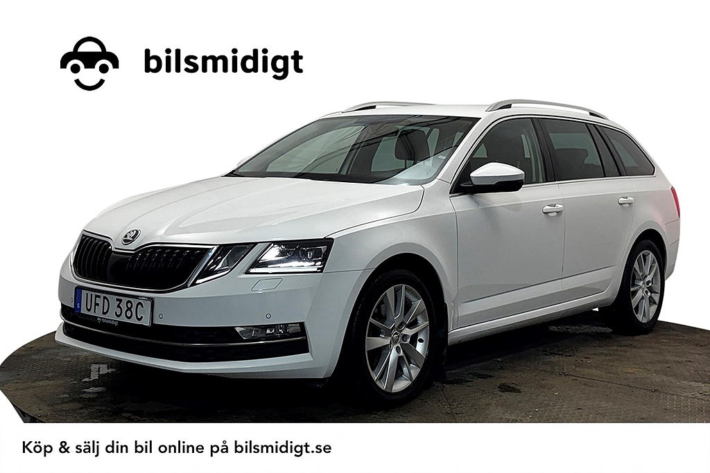 Skoda Octavia Kombi G-TEC 1.5 TSI CNG Drag Navi Kamera Värmare Delläder