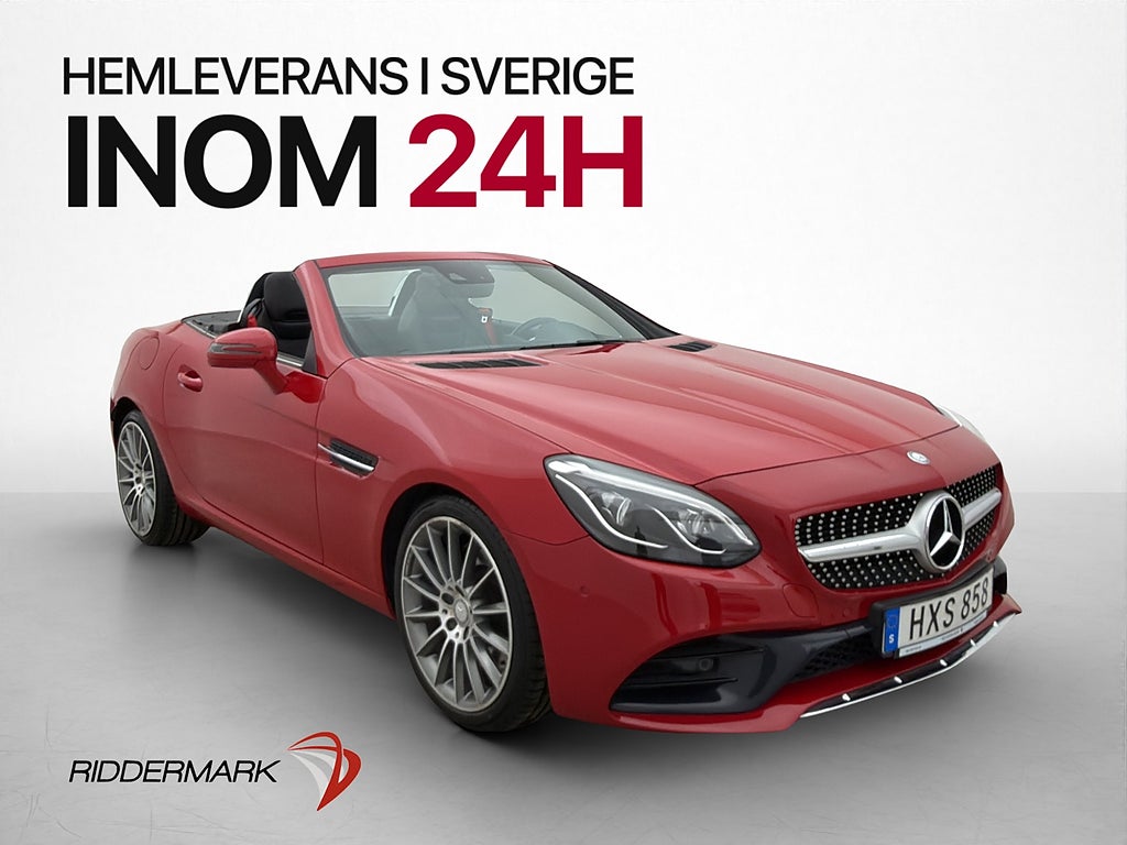 Mercedes-Benz SLC 300 245hk AMG Sport Kamera Svensksåld