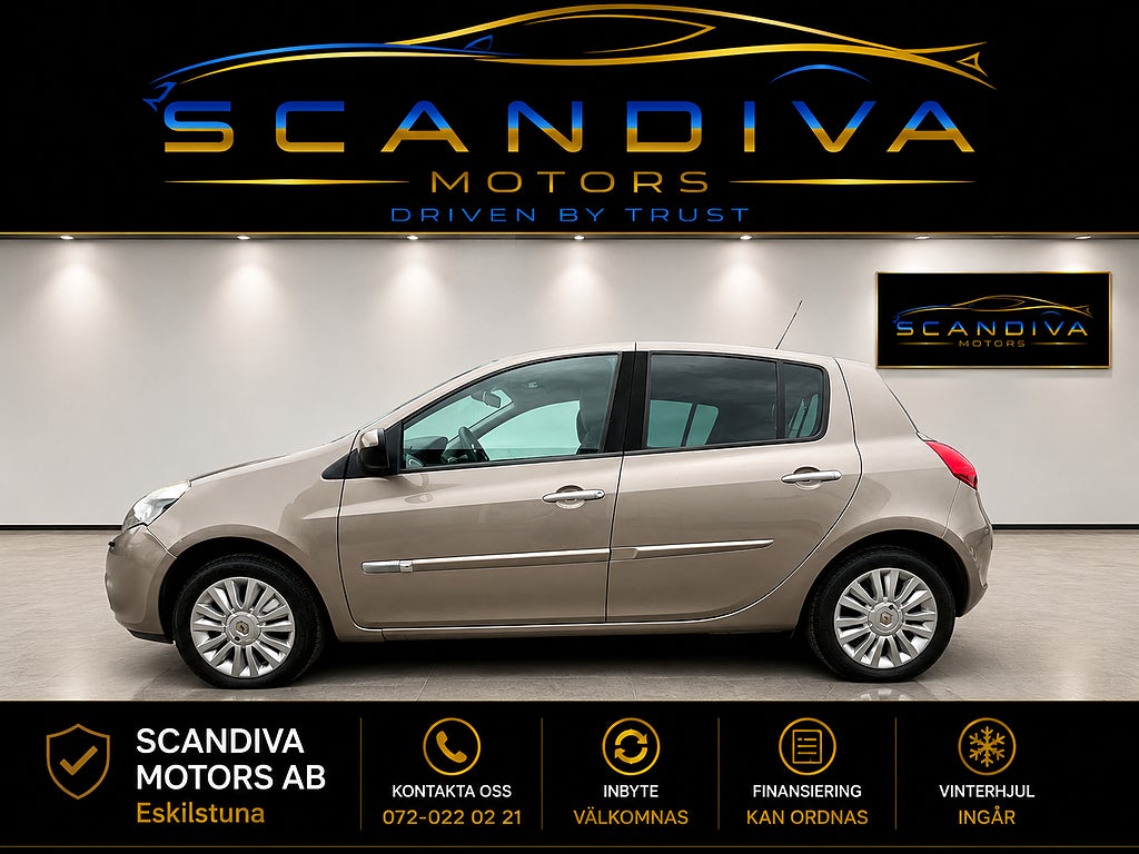 Renault Clio Clio 1.2 E85 / 1 privat ägare / Ny kamrem & vattenpump