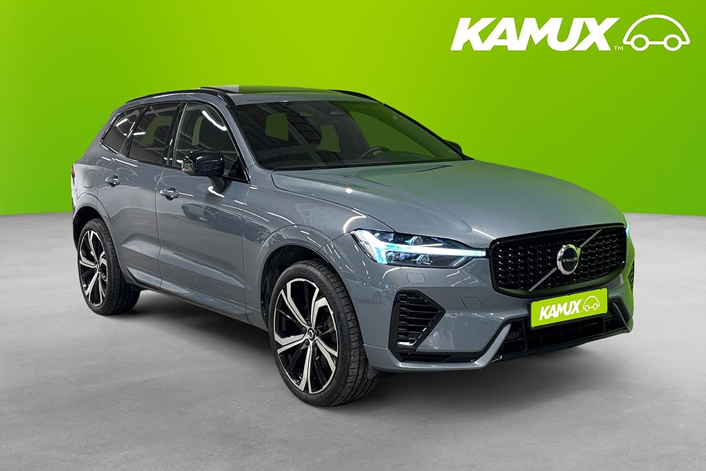 Volvo XC60 Recharge T6 AWD Long range R-design Pano B-Kam Värmare MOMS