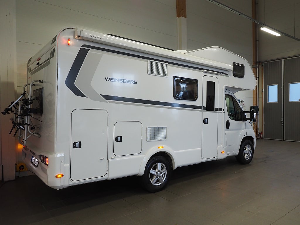 Weinsberg CaraHome 600 DKG AUT I 3500kg I Solcell I 6st Bältade Platser