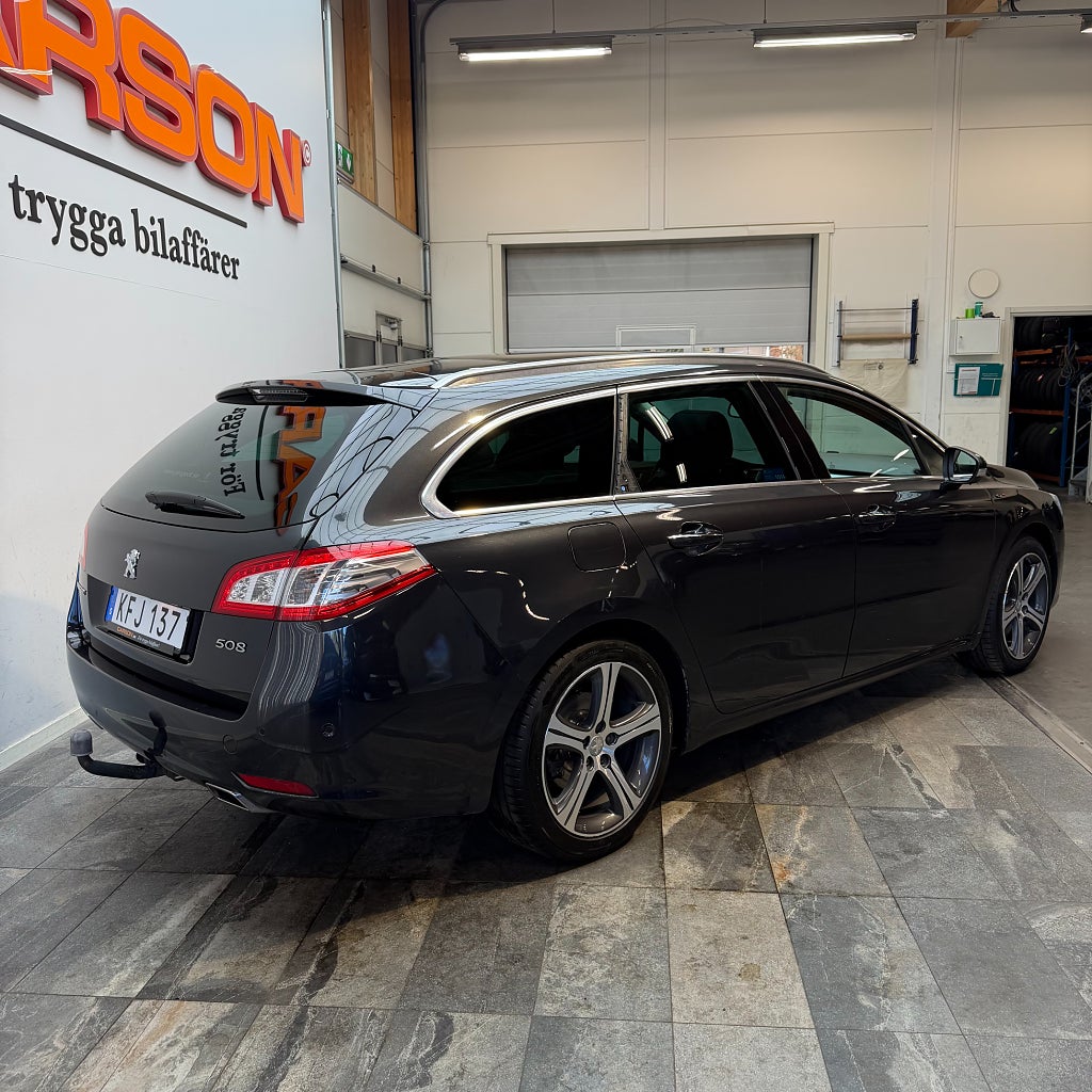Peugeot 508 SW 2.0 Aut GT Panorama Backkamera Apple Carplay Dragkro