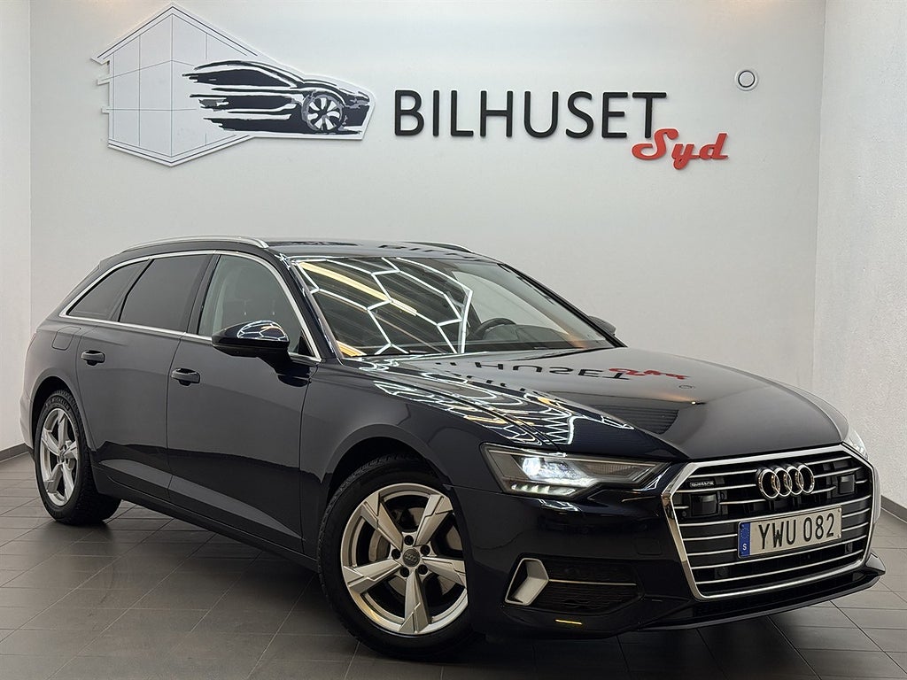 Audi A6 40 TDI Quattro 204hk Proline Värmare/Navi/Krok/Nyservad