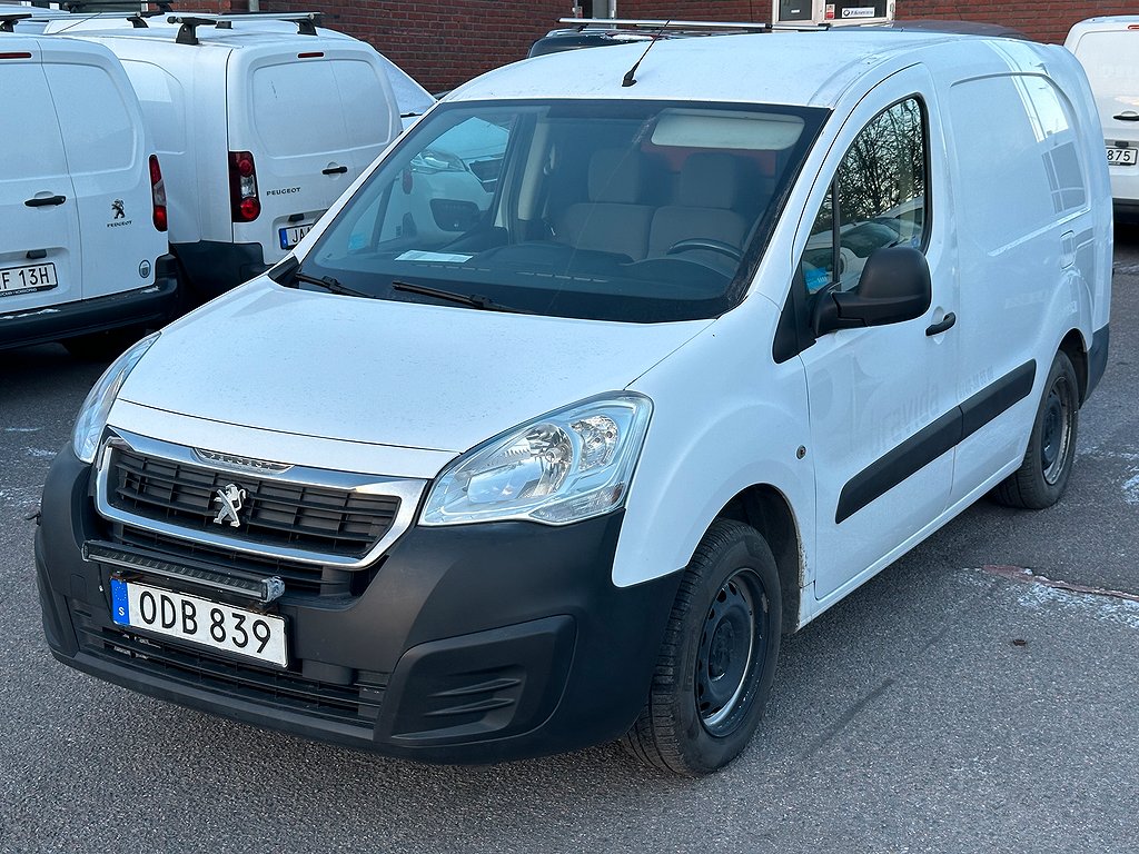 Peugeot Partner Van Utökad Last 1.6 BlueHDi Euro 6