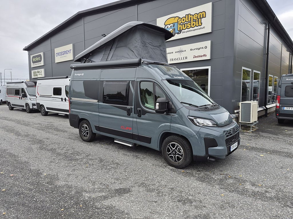 Sunlight Cliff 540 RT Adventure pop-up,  4 sovplatser, automat, dieselv, 