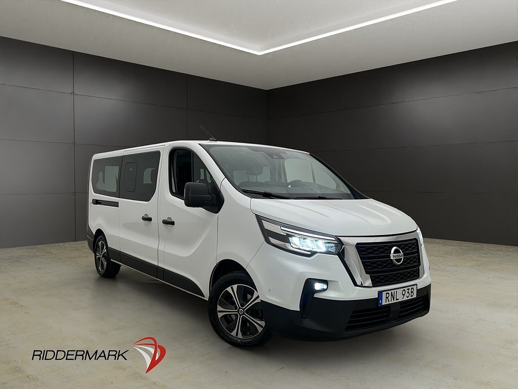 Nissan Primastar Crew 3.0t dCi 150hk N-Connecta 9Sits Kamera