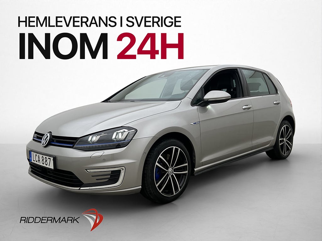 Volkswagen Golf 1.4 TSI 204hk GTE Värm Kamera Skinn Dragkrok