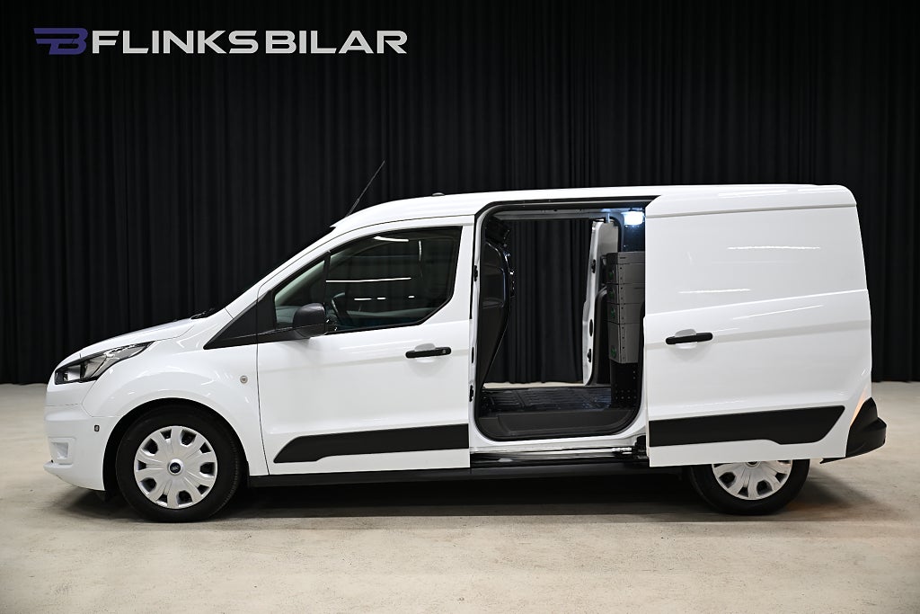 Ford transit Connect 100HK L2|Automat|Inredd|Dubbeldörr|Moms|SeUtr!
