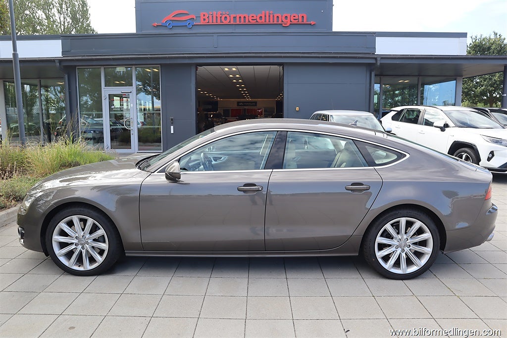 Audi A7 3.0 TDI Quattro 245hk Automat Dragkrok V-hjul Läder